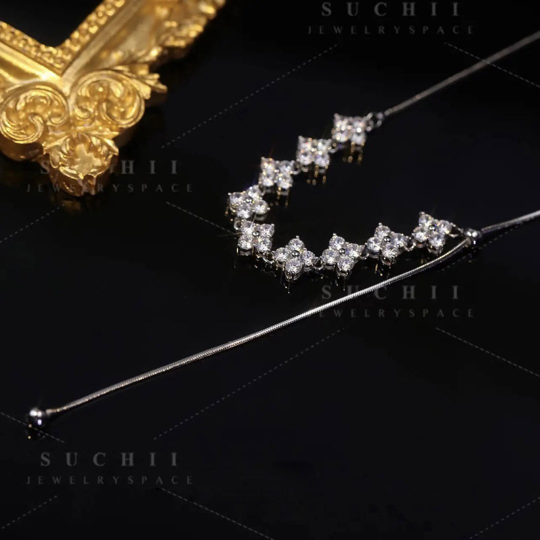 MULTI STYLE Zircon necklace (4 in 1)