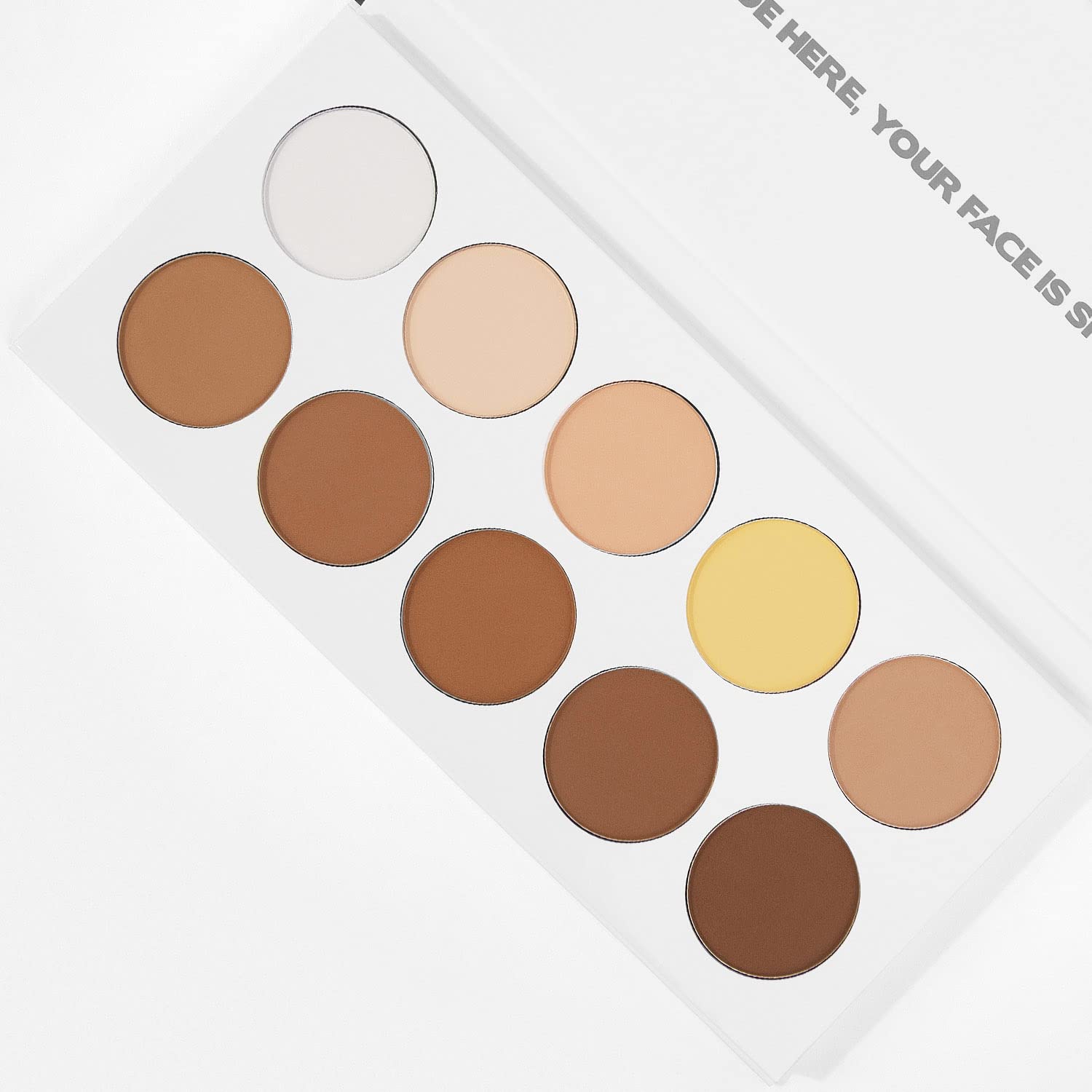 BH Studio Pro Cosmetics Bra Shade and Define - Contouring Palette with 10 Colours