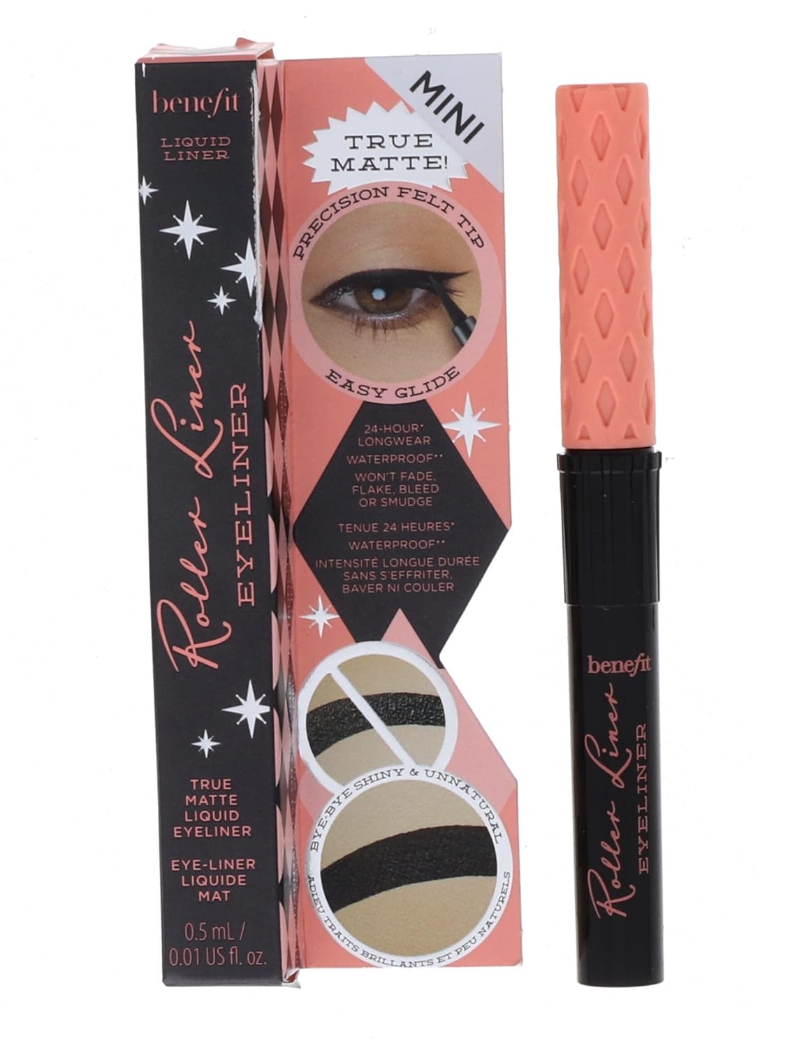 Benefit Roller Black True Matte Liquid Eyeliner Mini