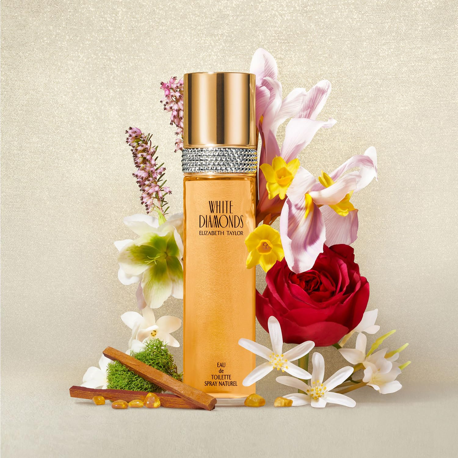 White Diamond By Elizabeth Tailor EDT Perfume for Women 100ml