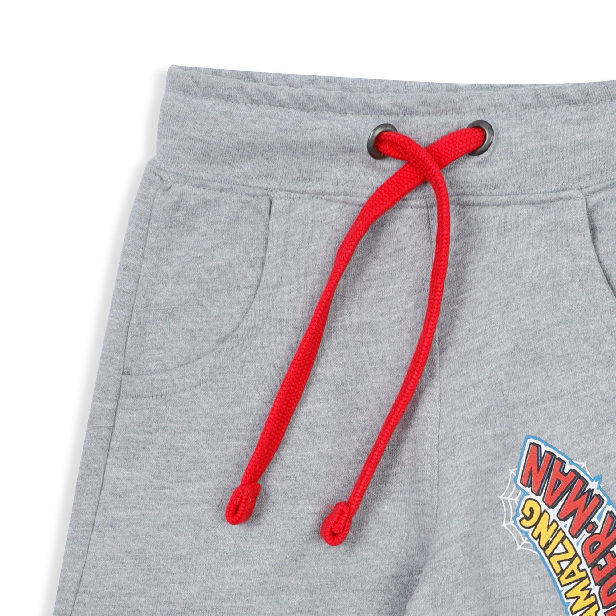 Grey Spider Man Shorts