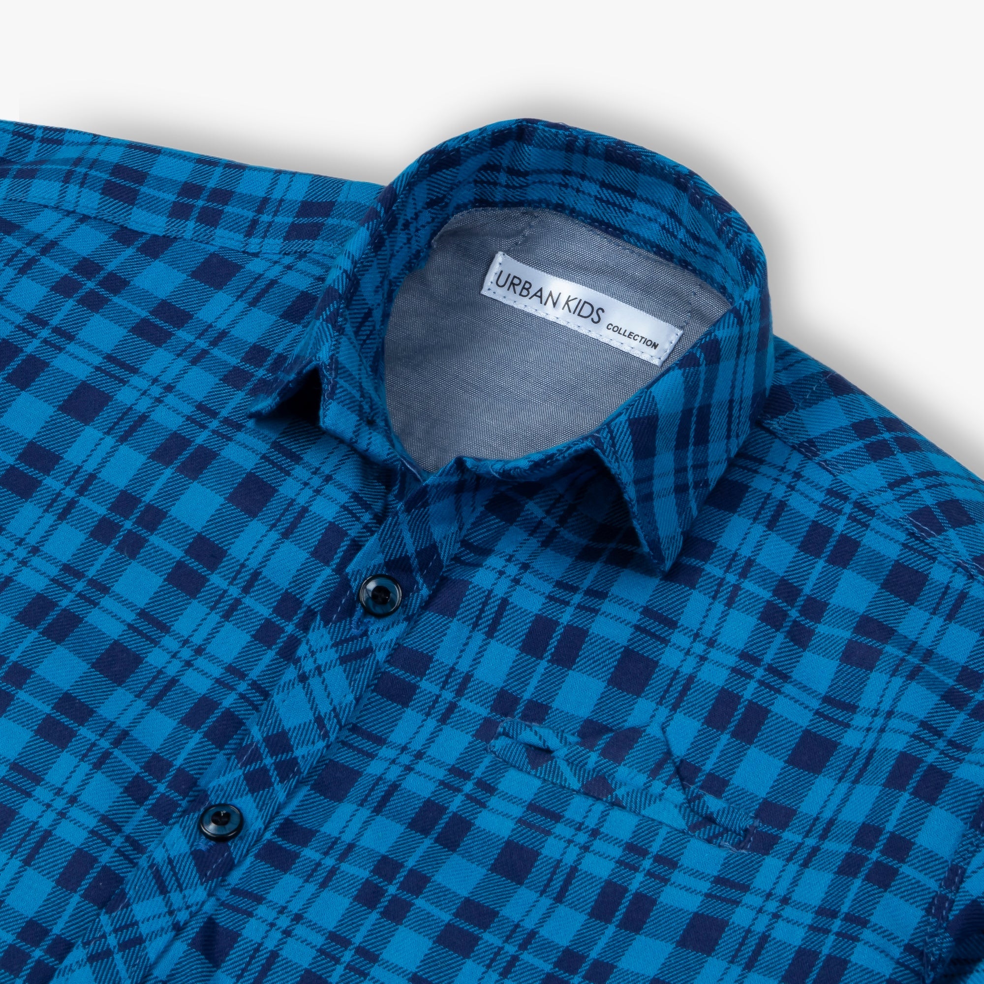 Blue Check  Shirt