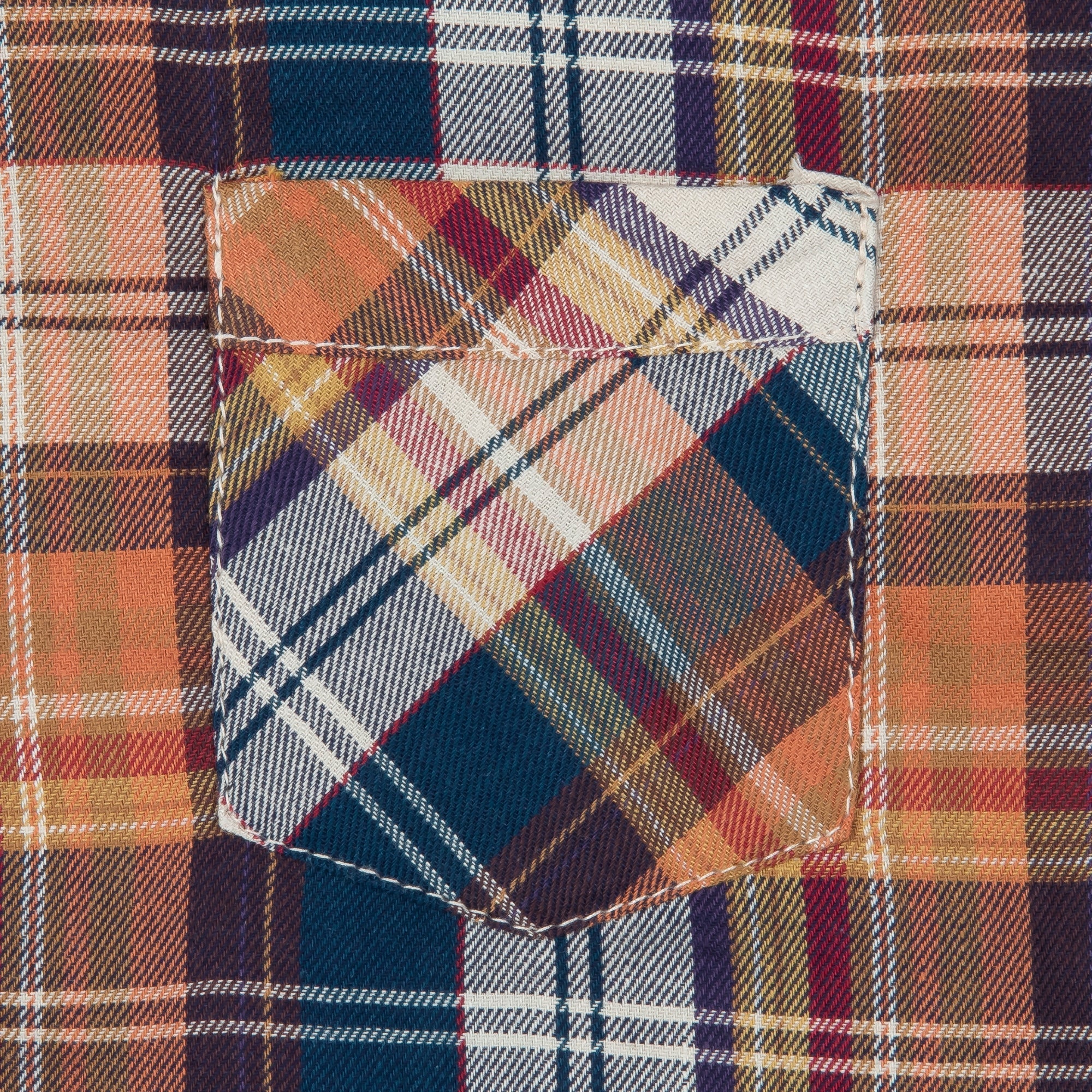 Multi Plaid Check shirt