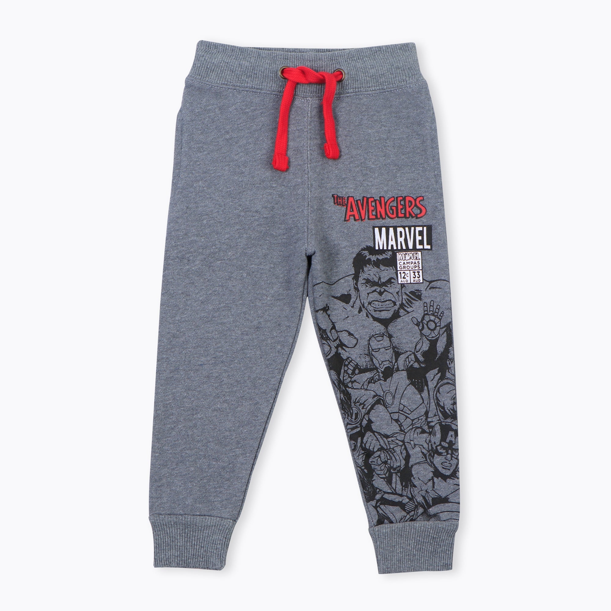 Gray Marvel Trouser