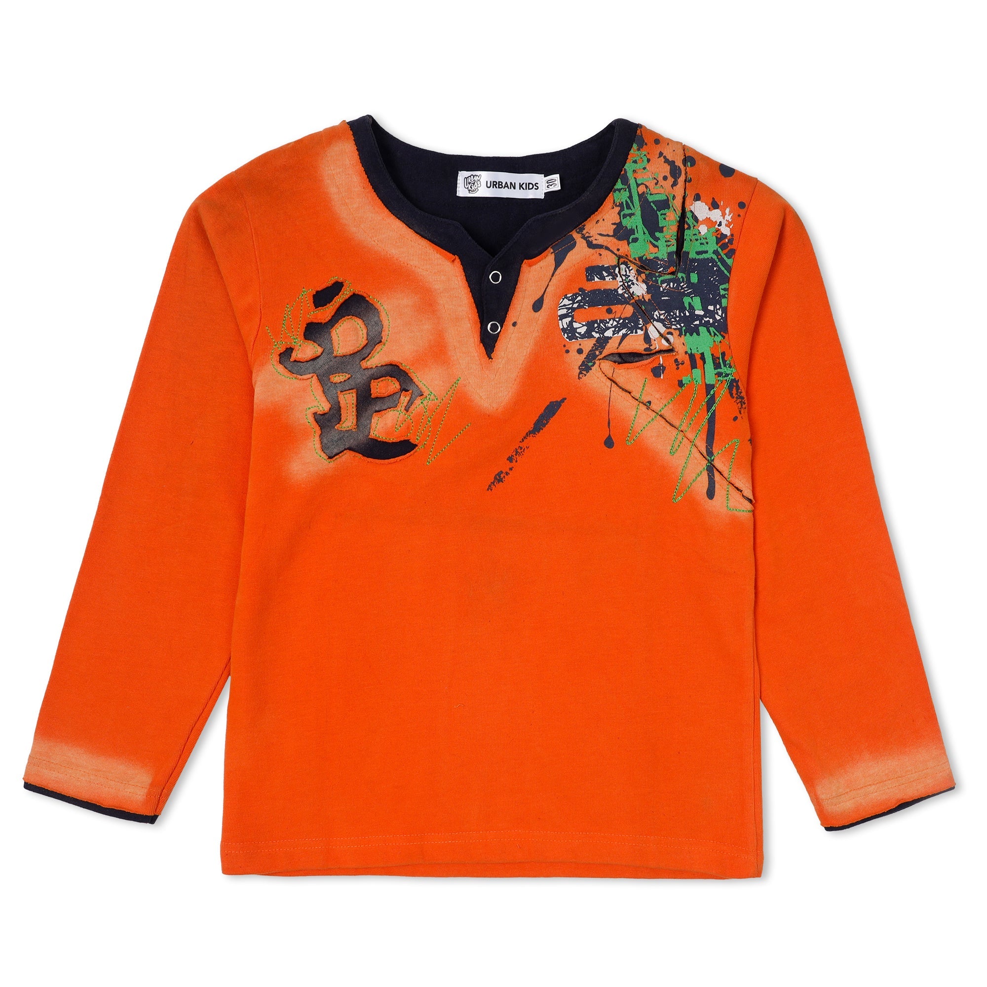 Graphic Embossed T-Shirt