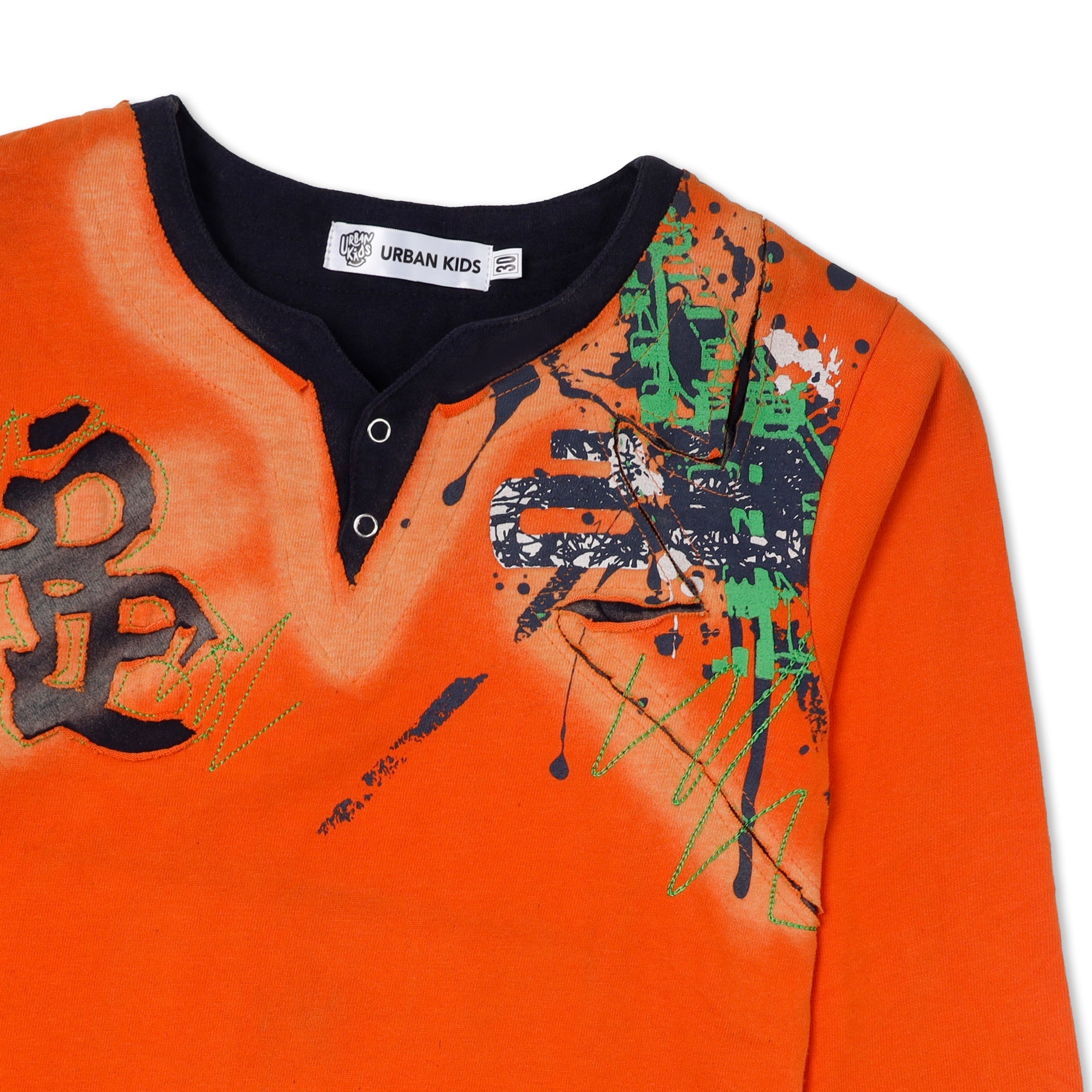 Graphic Embossed T-Shirt