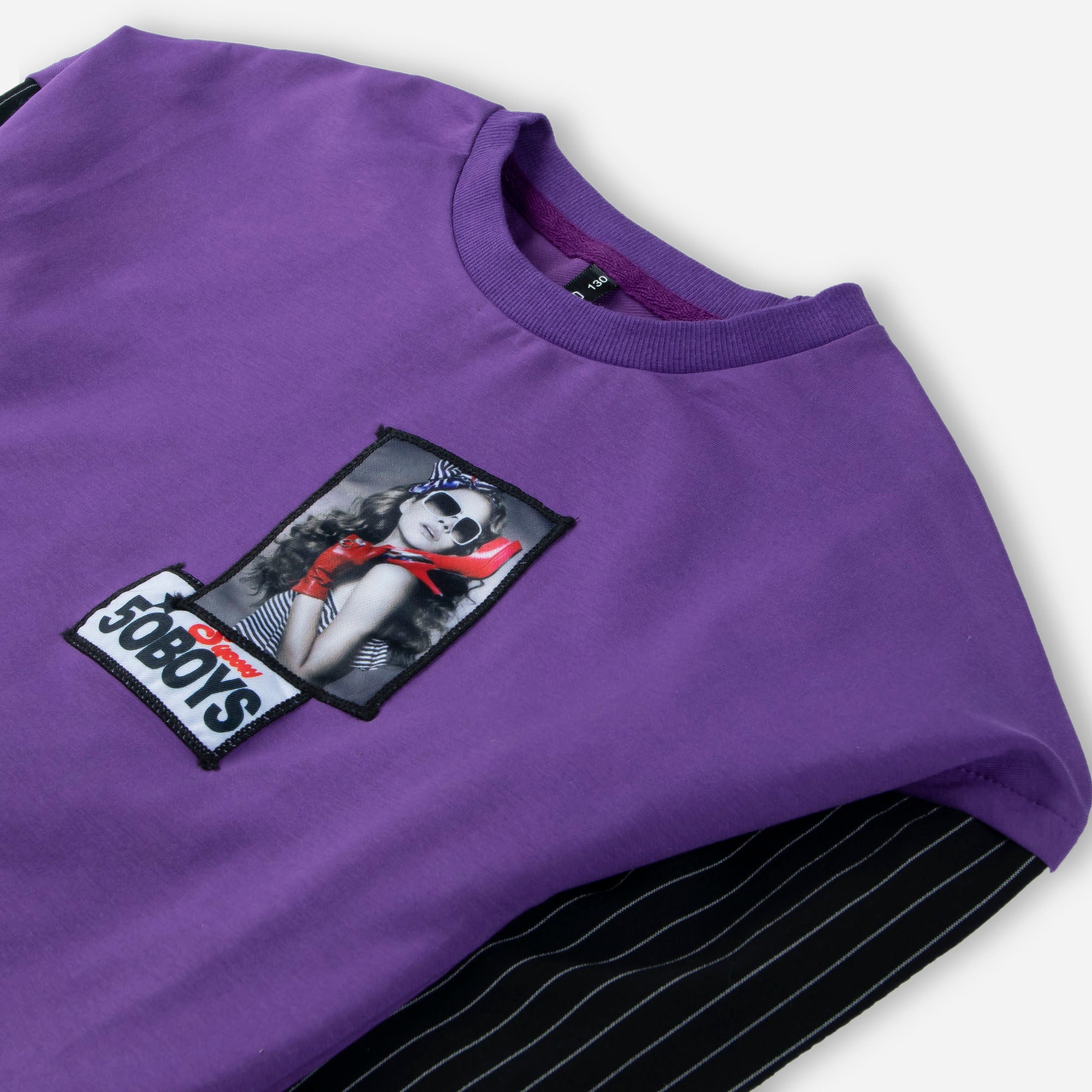 Purple Girls Sweatshirt