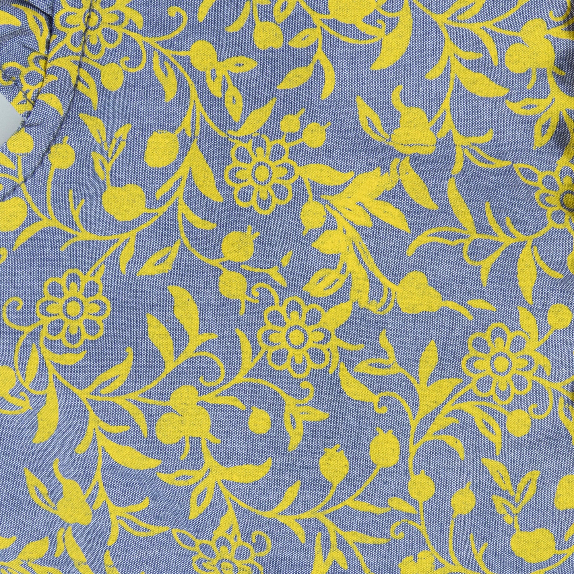 Yellow Imprint Frock
