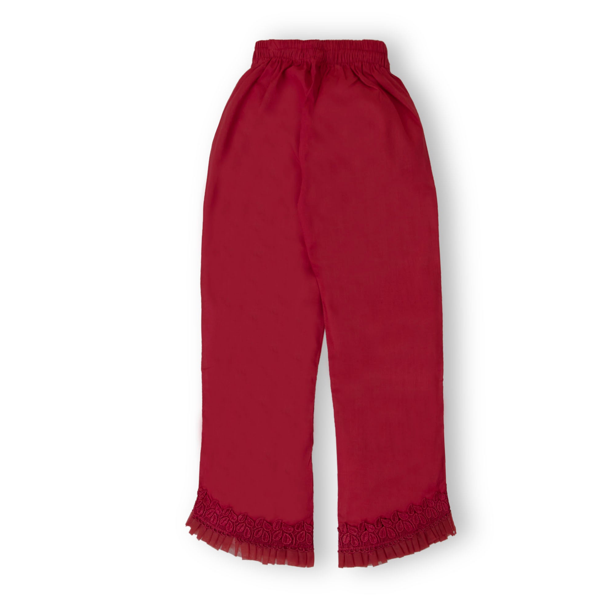 Mehroon Girl Trousers