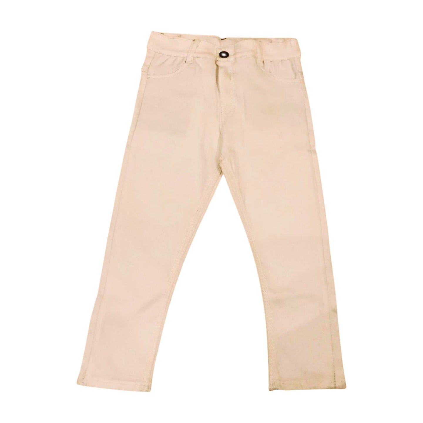 White Plain Fashion Jeans