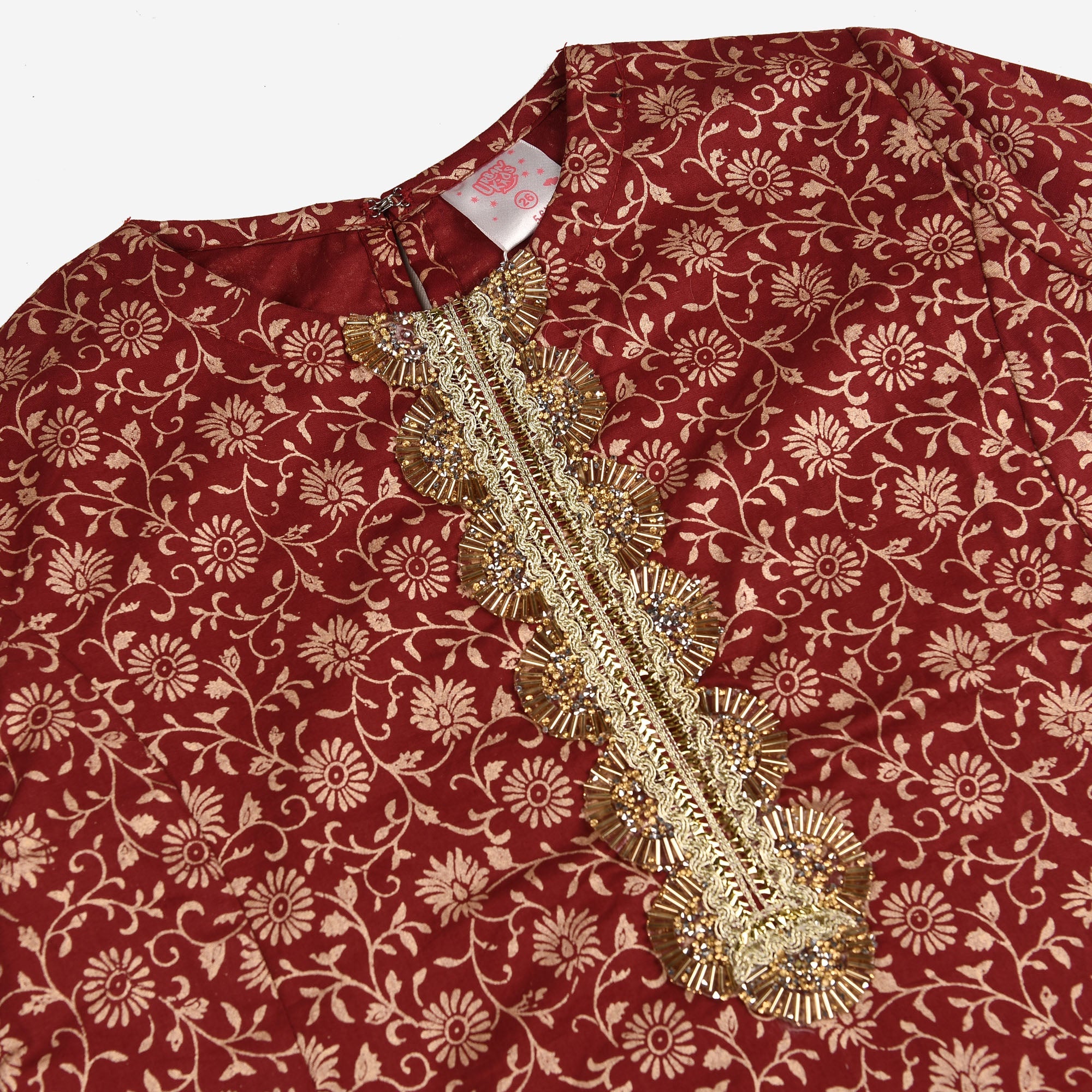 Summer Maroon Kurti