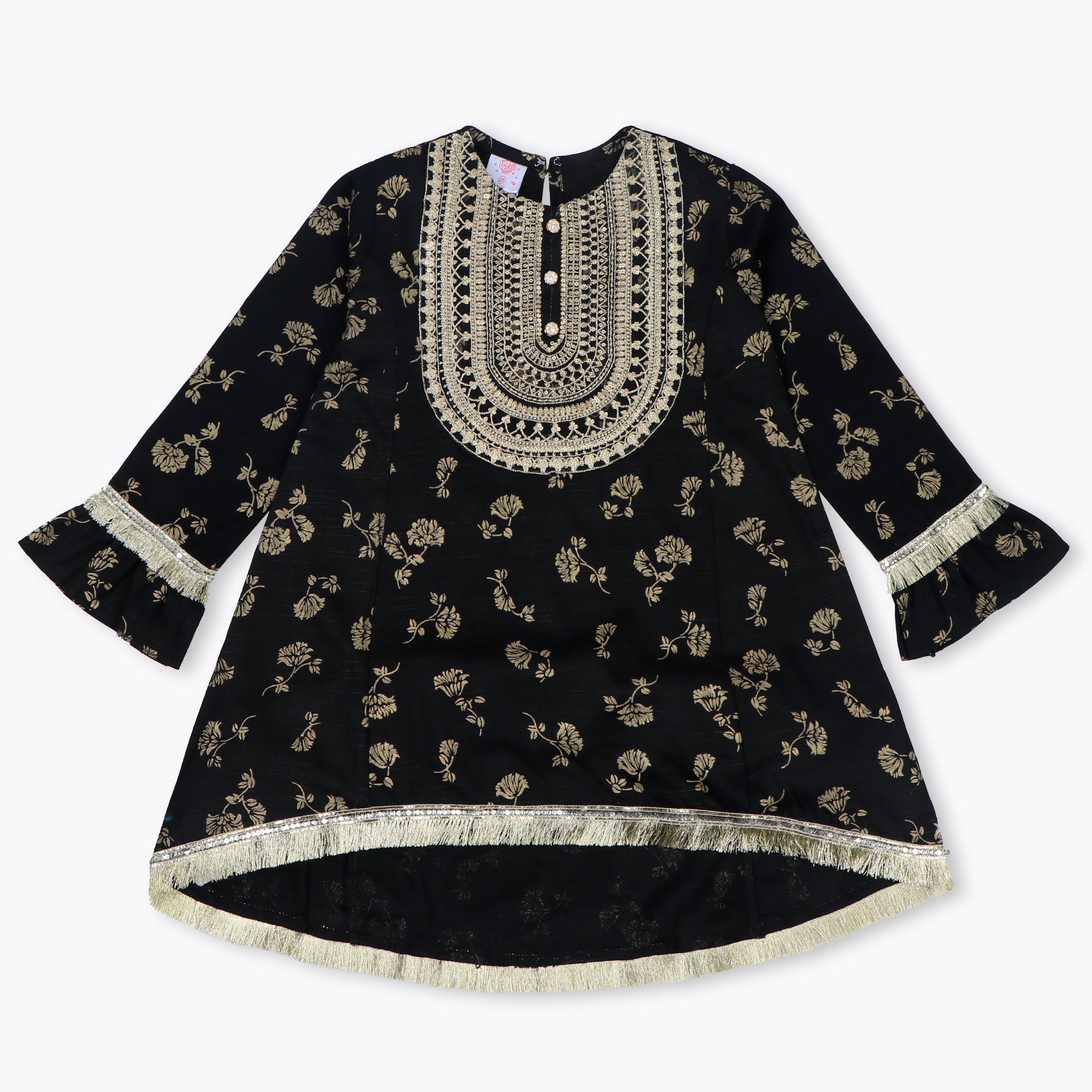 Yoke Khaddar Tunic