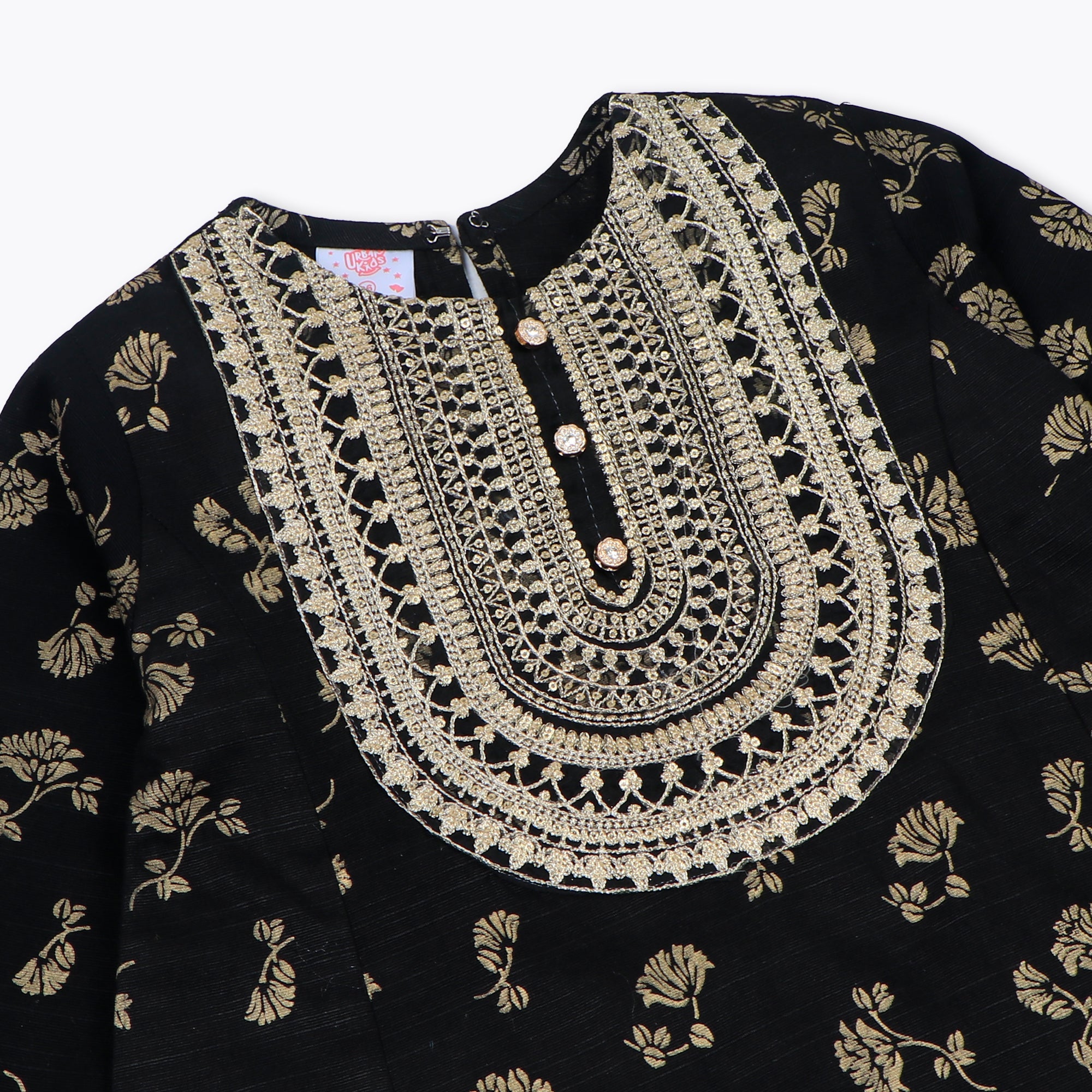 Yoke Khaddar Tunic