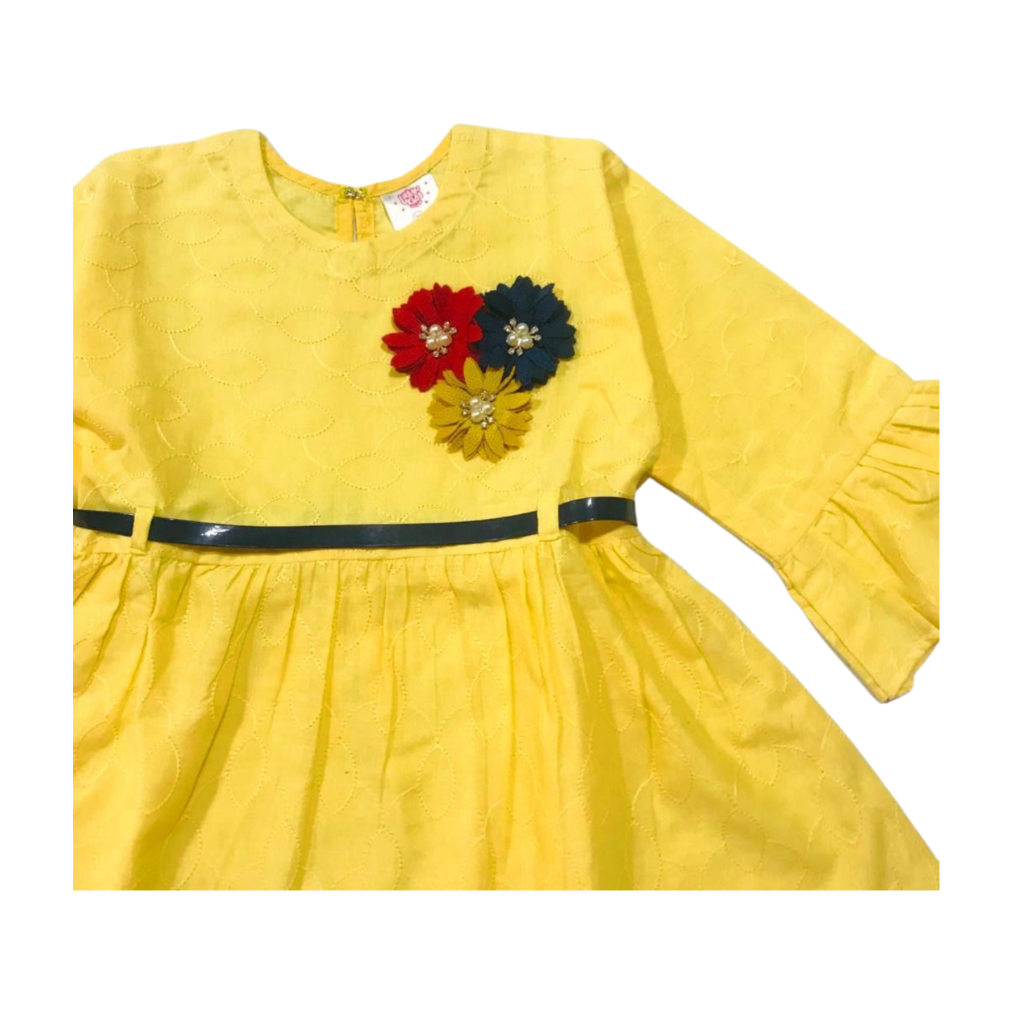 Yellow Girls' Kurti