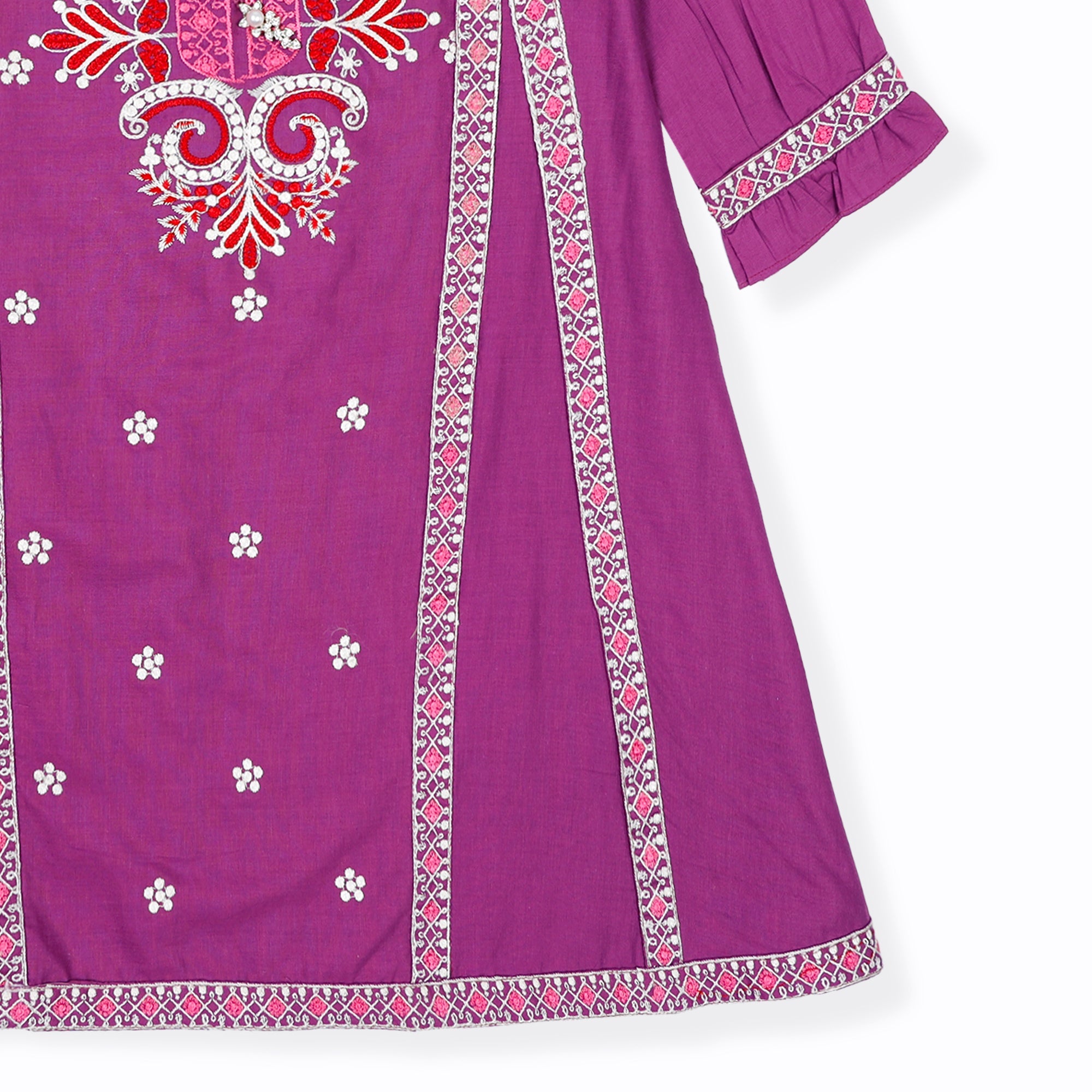 Purple Girl Kurti