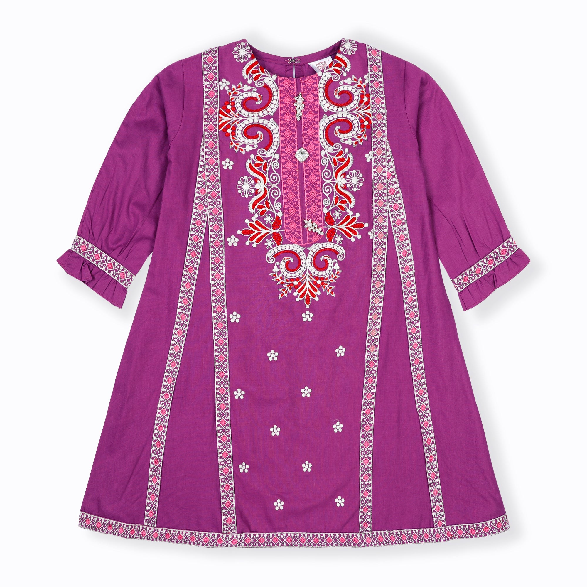 Purple Girl Kurti