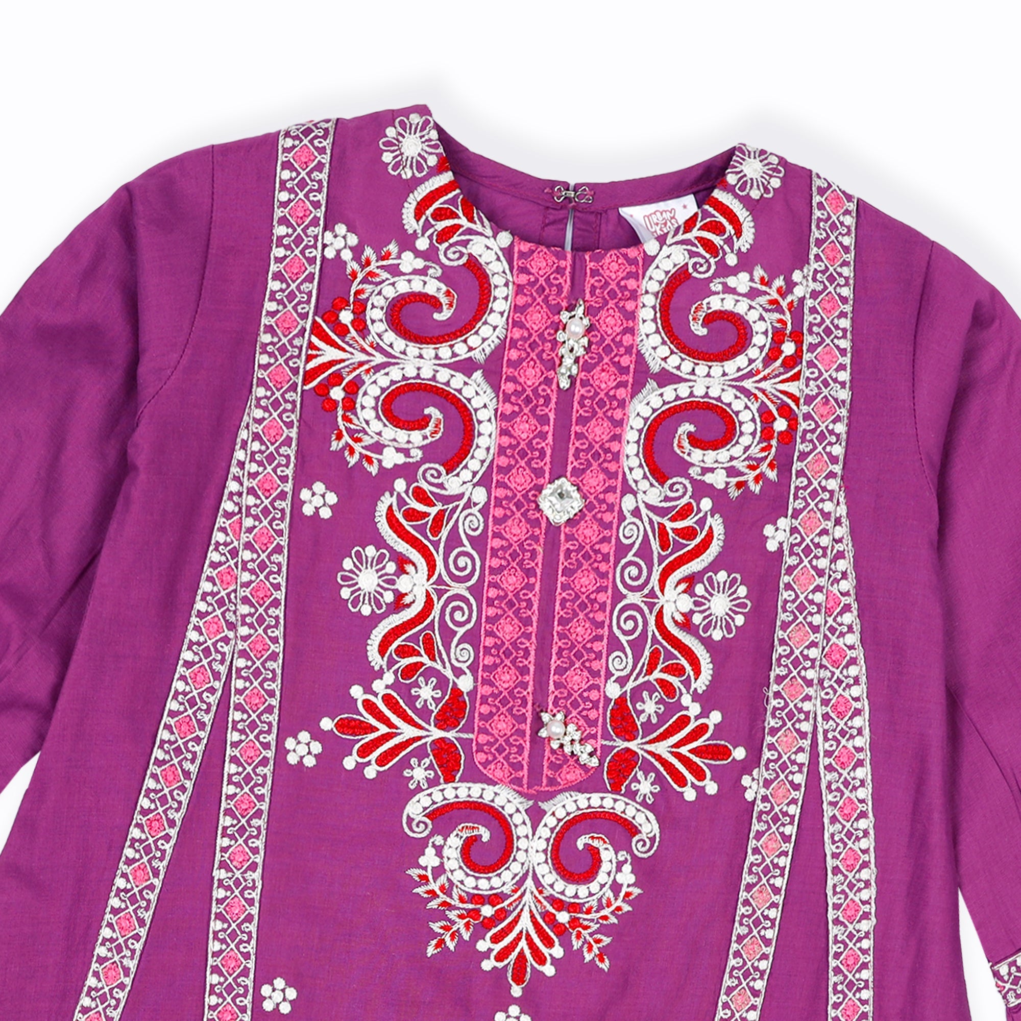 Purple Girl Kurti