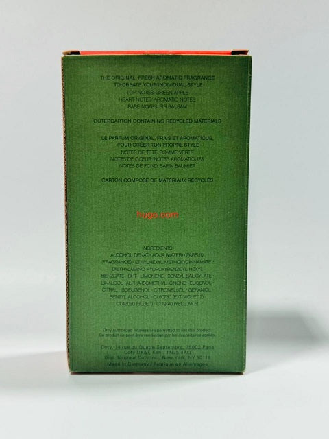 Hugo Boss Green EDT Perfume for Man 125ml