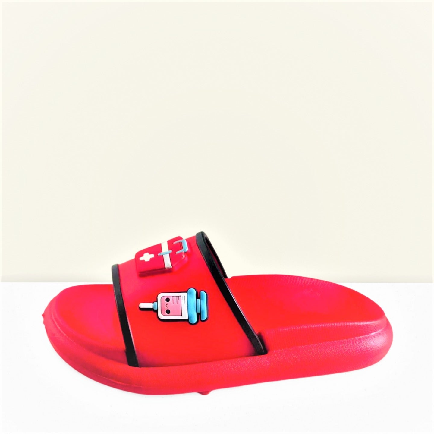 RED KIDS SLIPPERS