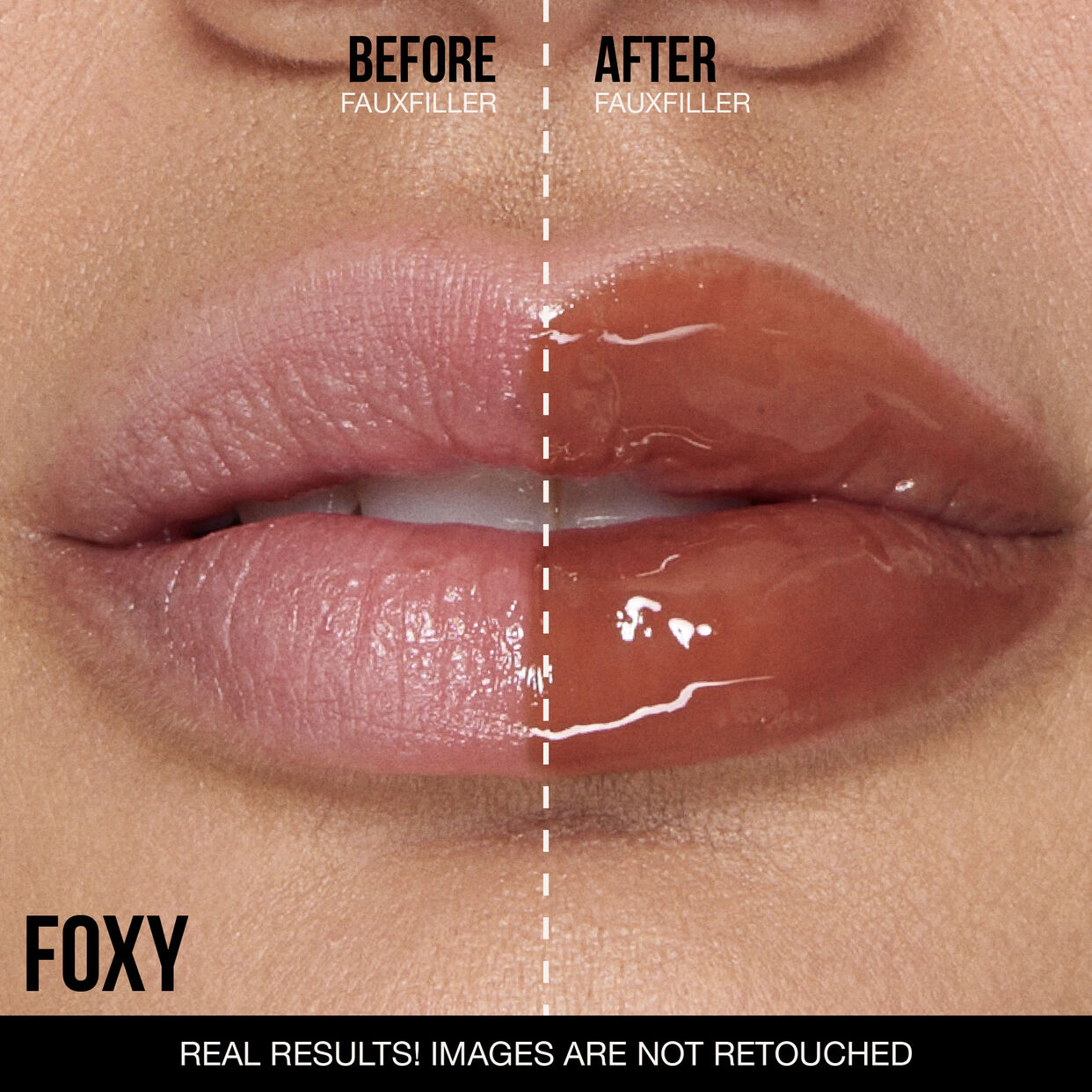 HUDA BEAUTY FAUX FILLER Extra Shine Lip Gloss