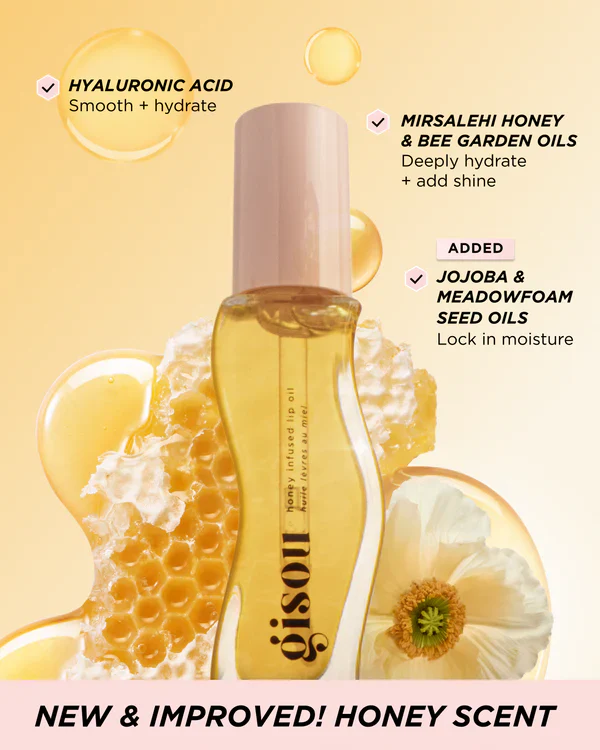 GISOU Honey Infused Lip Oil 8ml