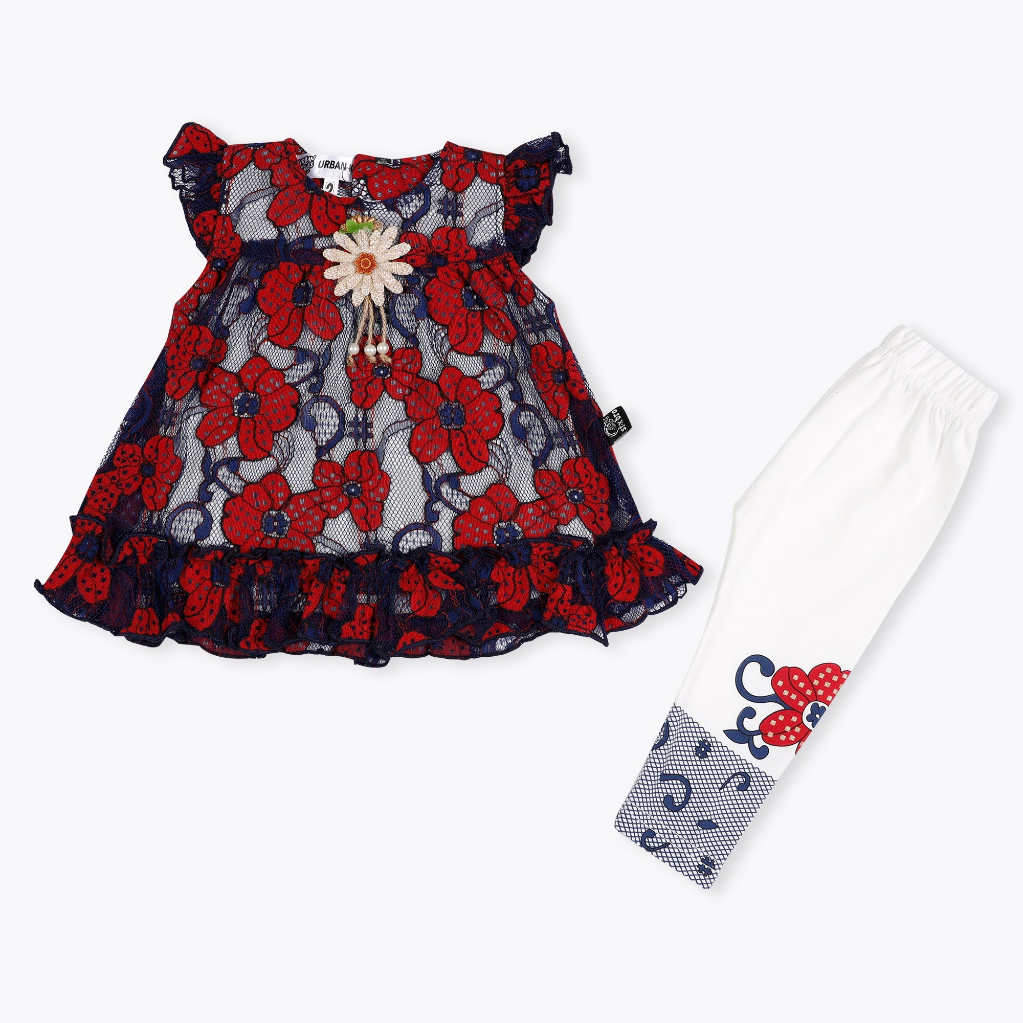 Navy Blue Girl 2Pc Suit