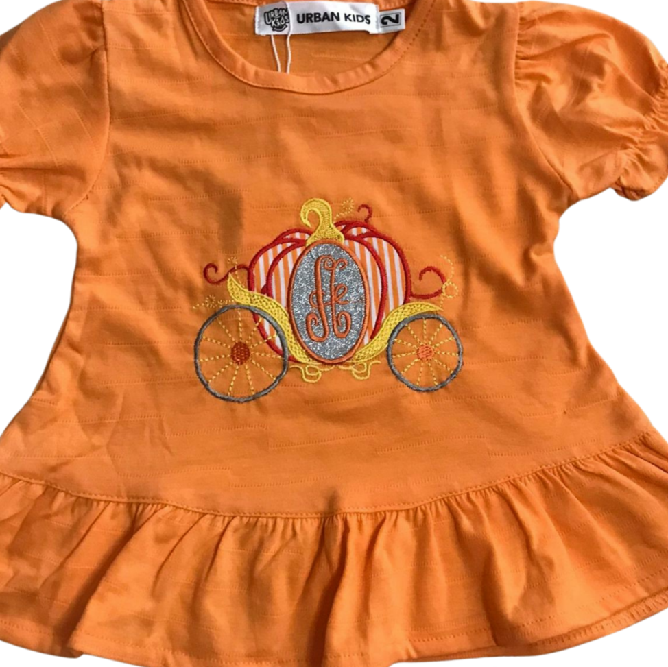 Orange Girl 2Pc Dress