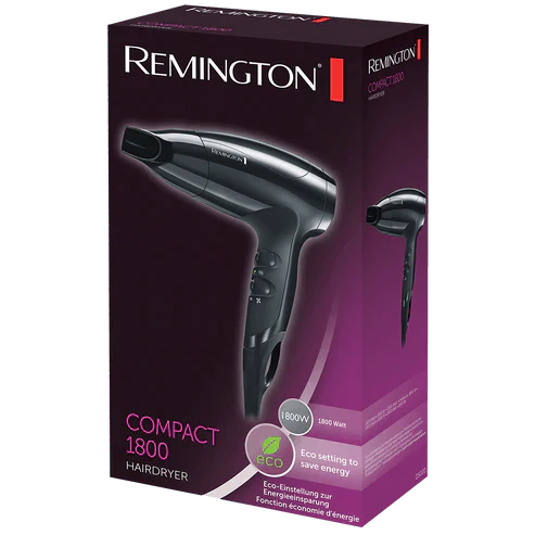Remington Hair Dryer D5000 – Compact 1800W