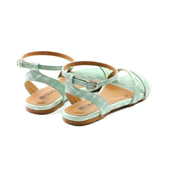 Sakura Pistachio Casual Sandals