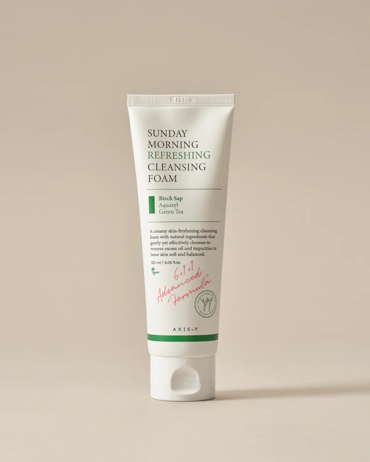 Axis-Y Sunday Morning Refreshing Cleansing Foam 120ml