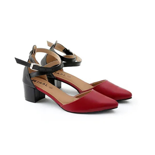 TAAL Elblag Heeled Sandals Maroon