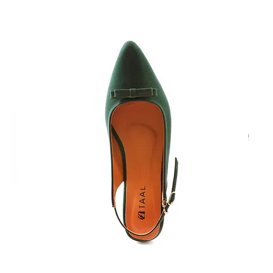 TAAL Linta Flat Slingback Green