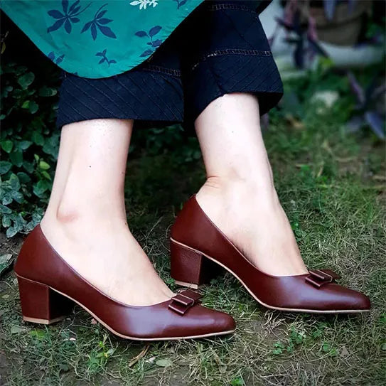TAAL Opole Heeled Pumps Brown