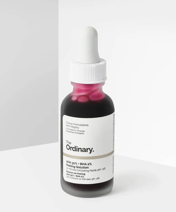 The Ordinary AHA 30% + BHA 2% Peeling solution face serum 30ml