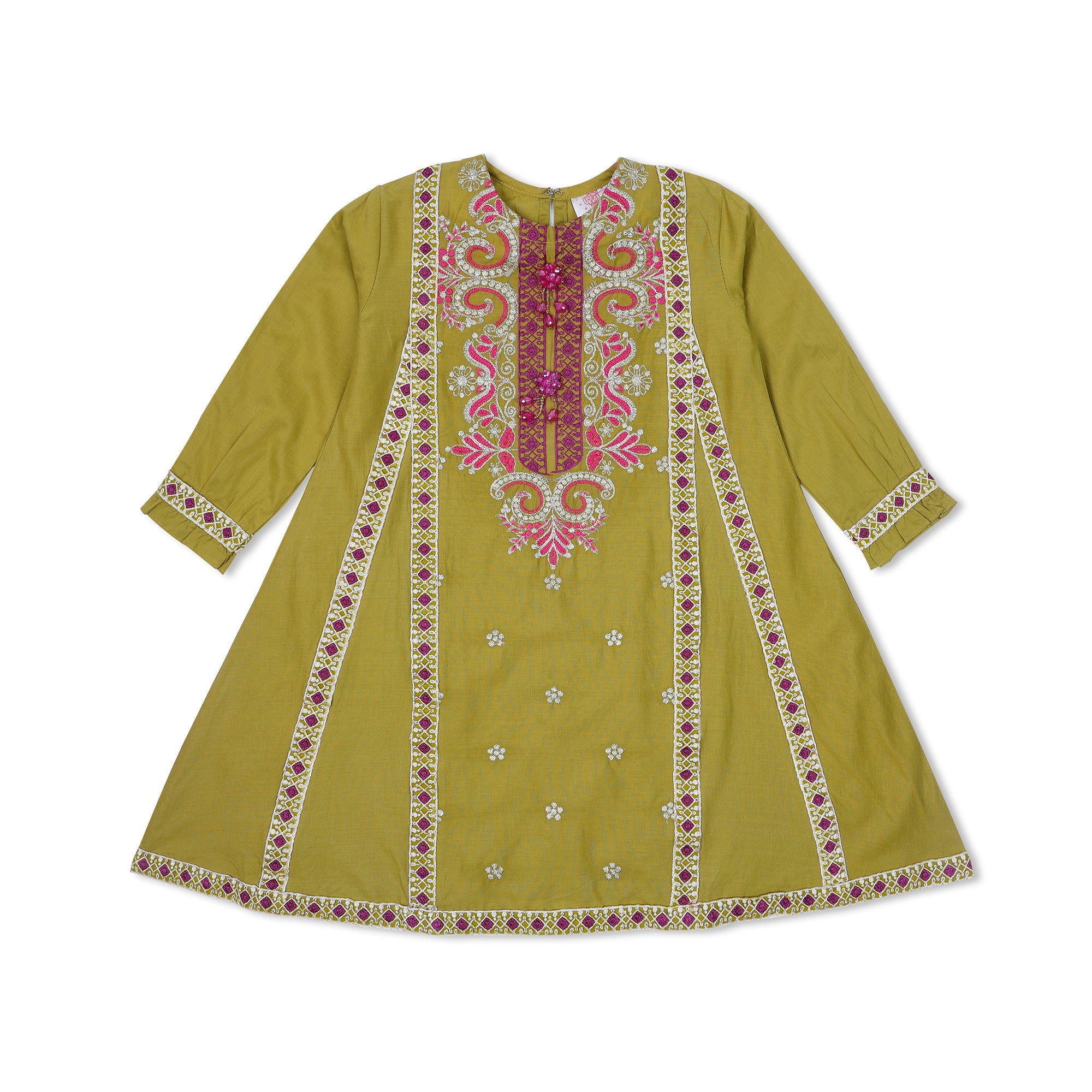 Harvest Embroidered Kurti