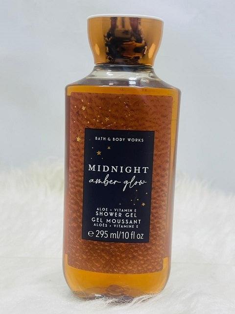 Bath and Body Works Midnight amber glow Shower Gel 236ml - Khayest