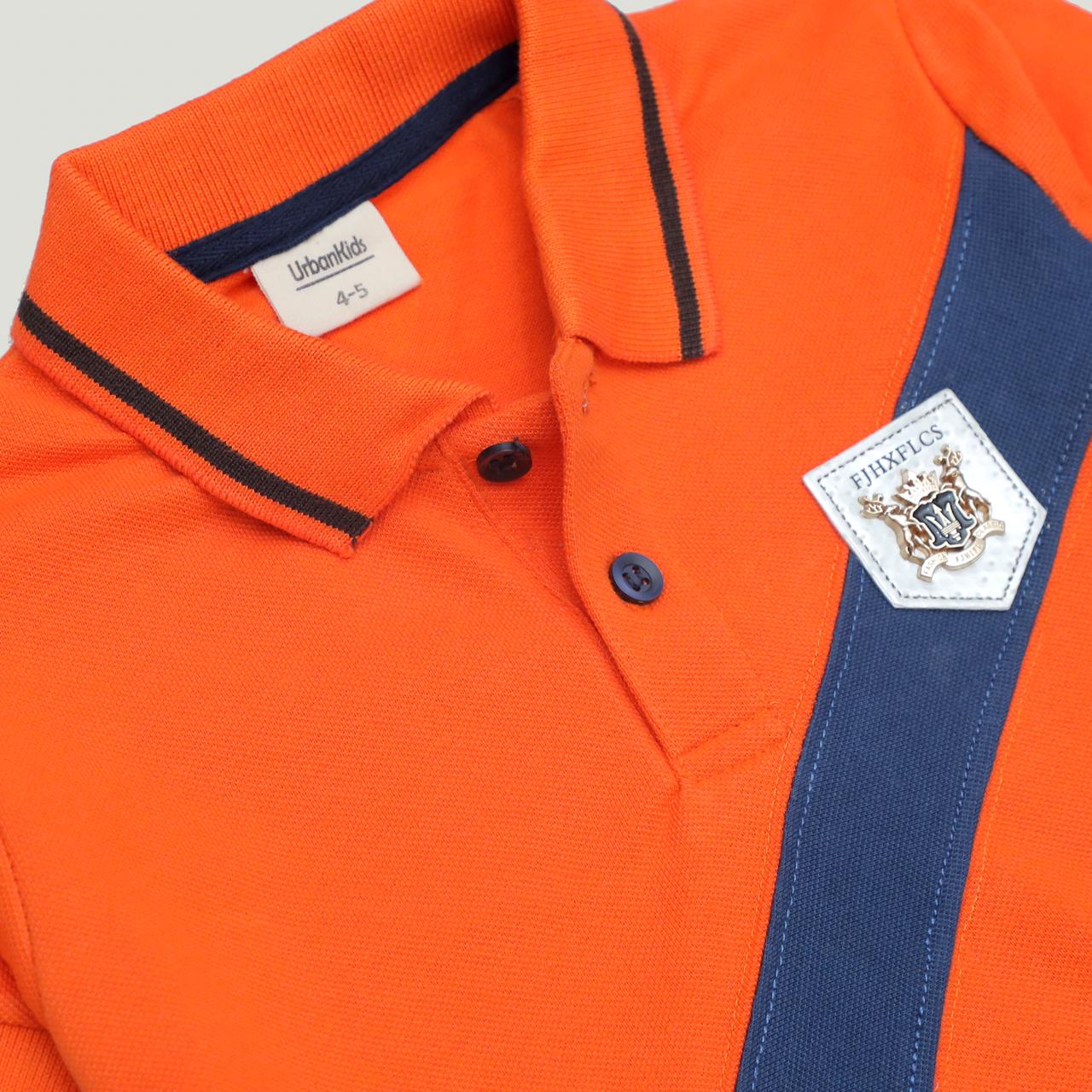 Orange Polo Shirt