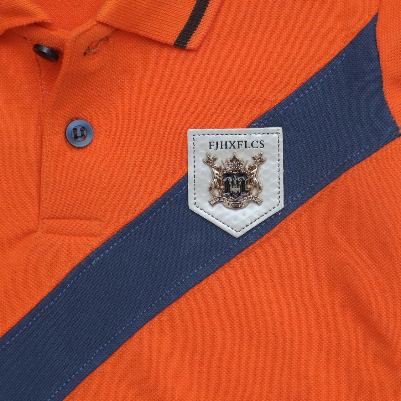 Orange Polo Shirt