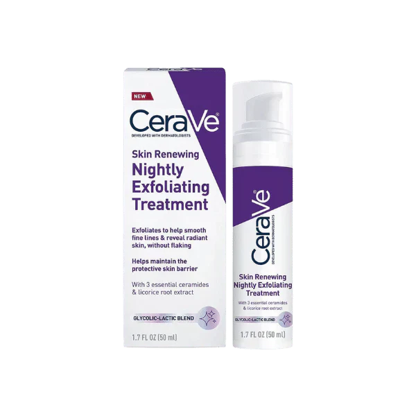Skin renewing nightly exfoliating treatment by Cerave 50ml