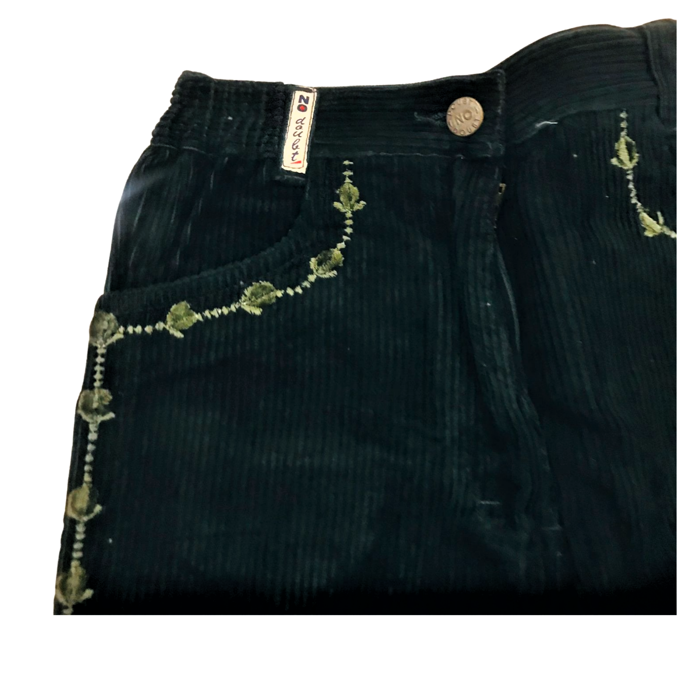 Stylised Embroidered Denim