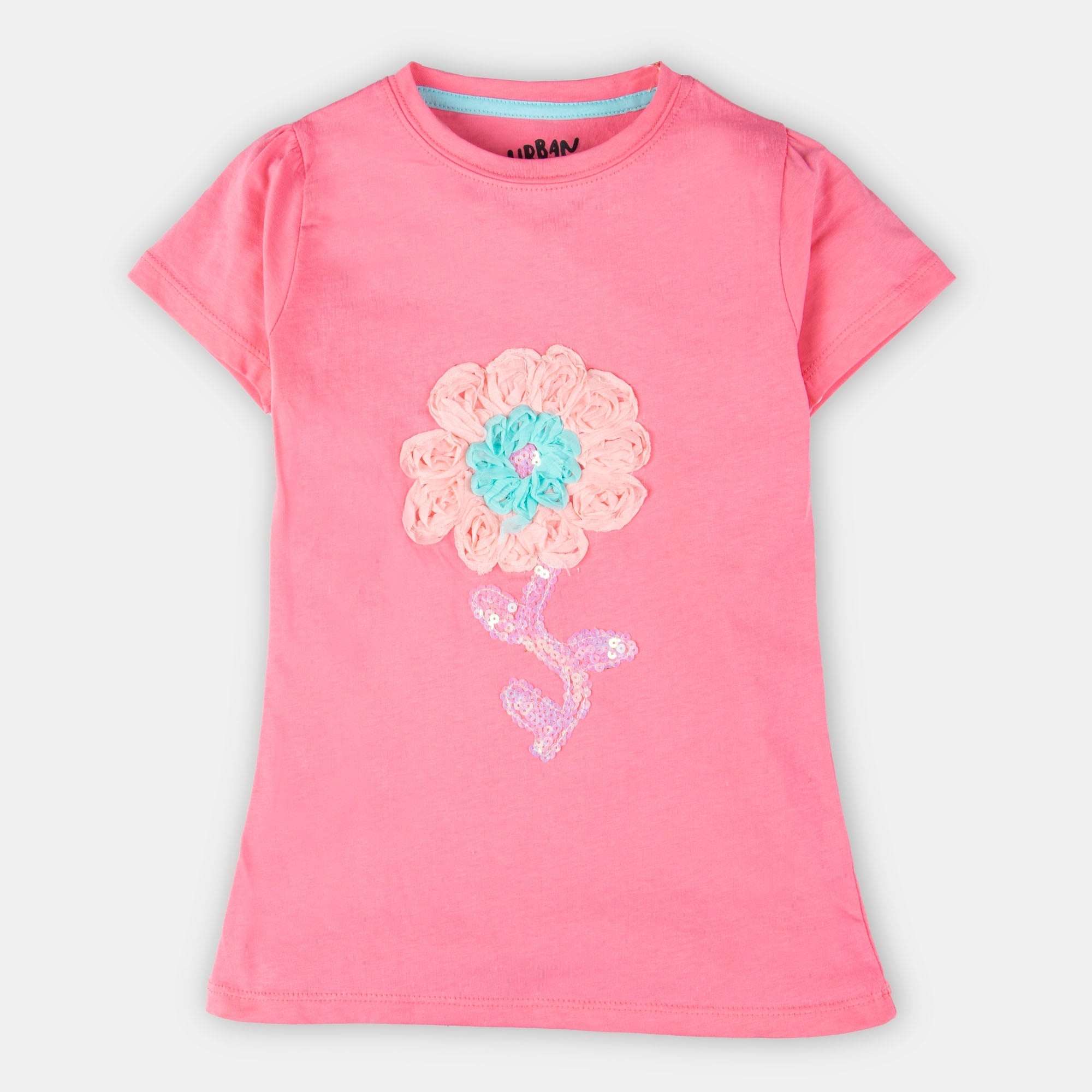 Pink Sequins T-Shirt