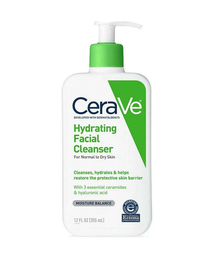Hydrating Facial Cleanser by Cerave normal to dry skin 355ml