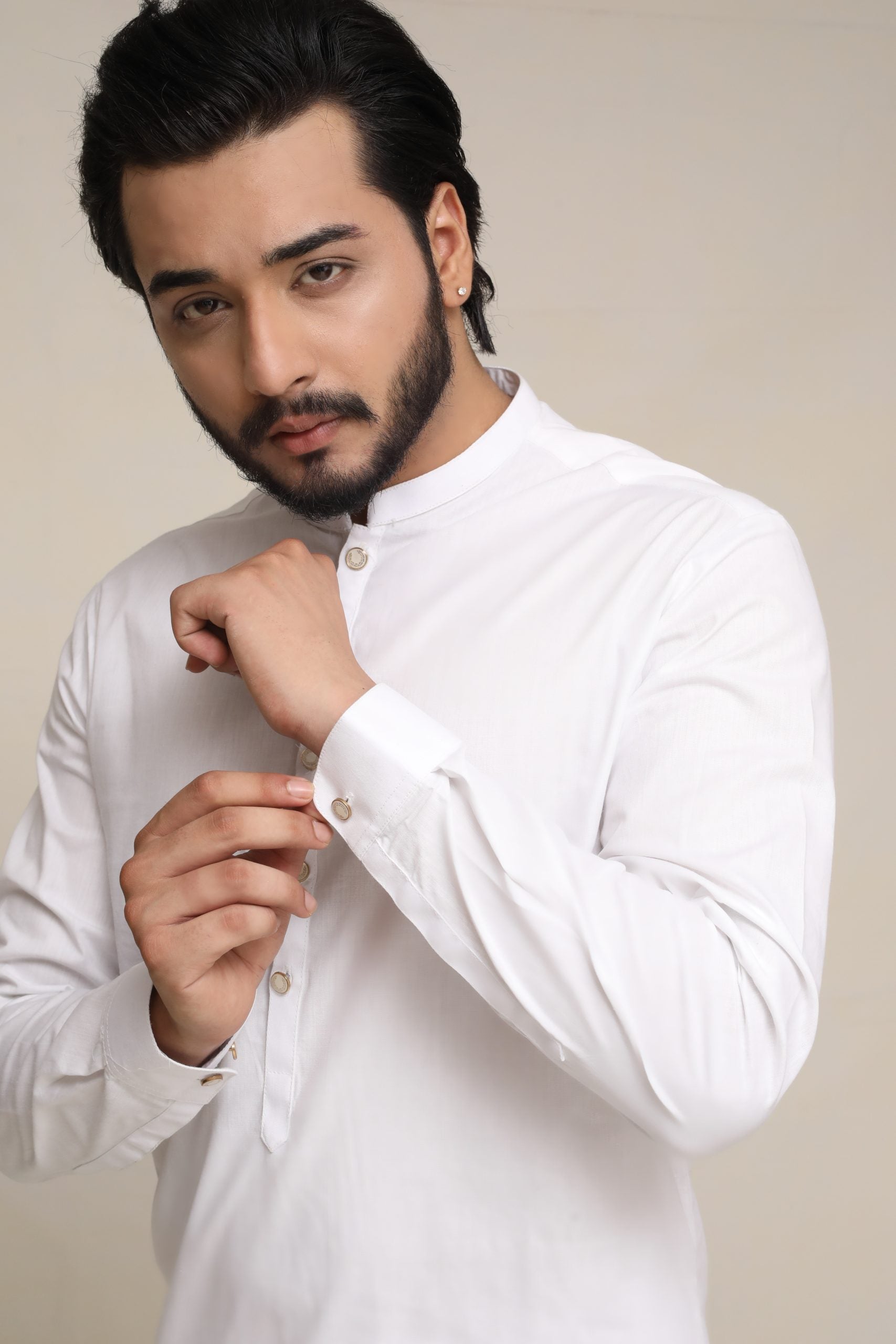 WHITE KURTA PAJAMA