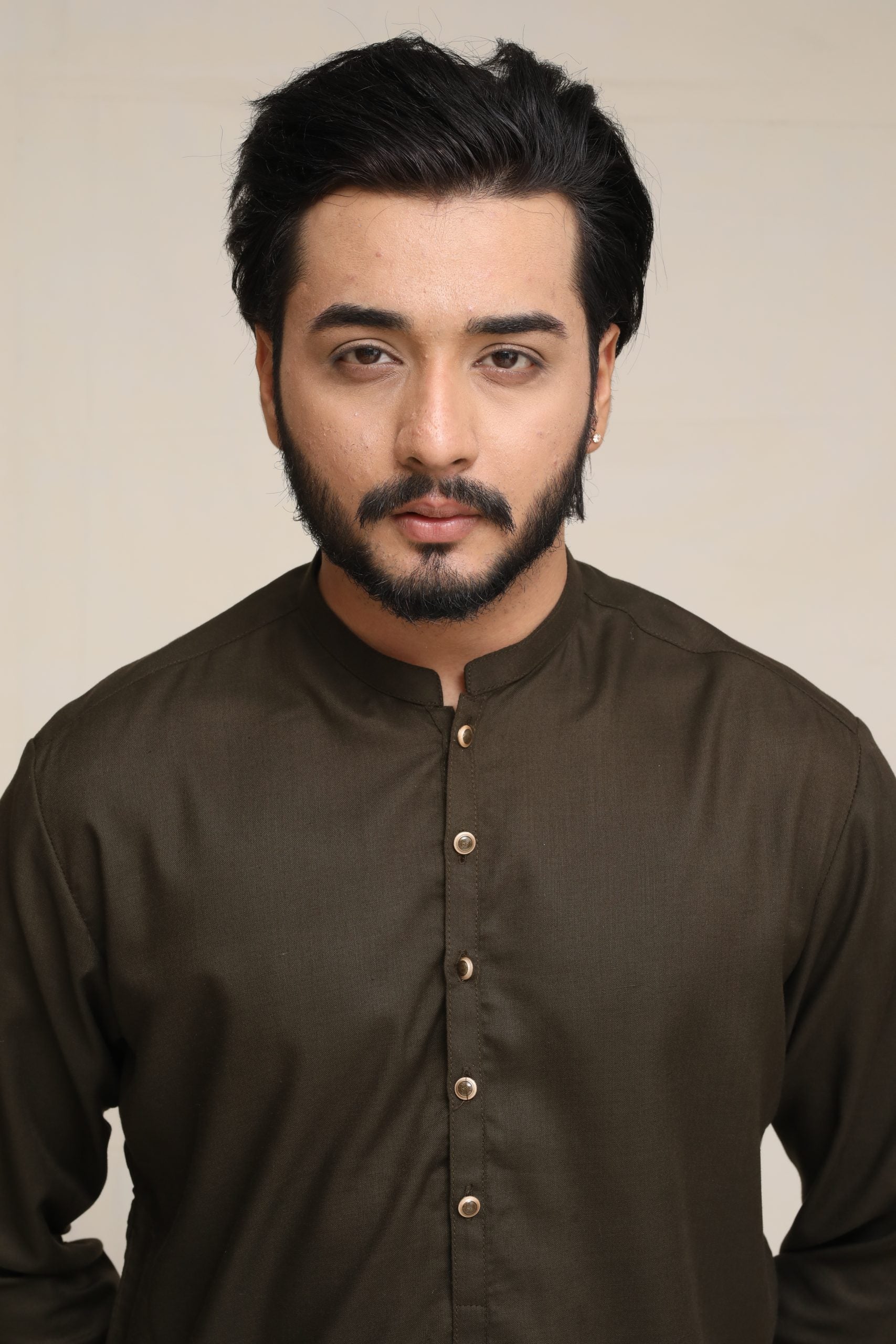 DARK GREEN KURTA PAJAMA