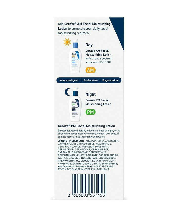 PM Facial Moisturizing Lotion by Cerave 89ml