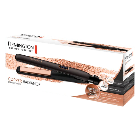 Remington Copper Radiance S5700 Hair Straightener - Khayest