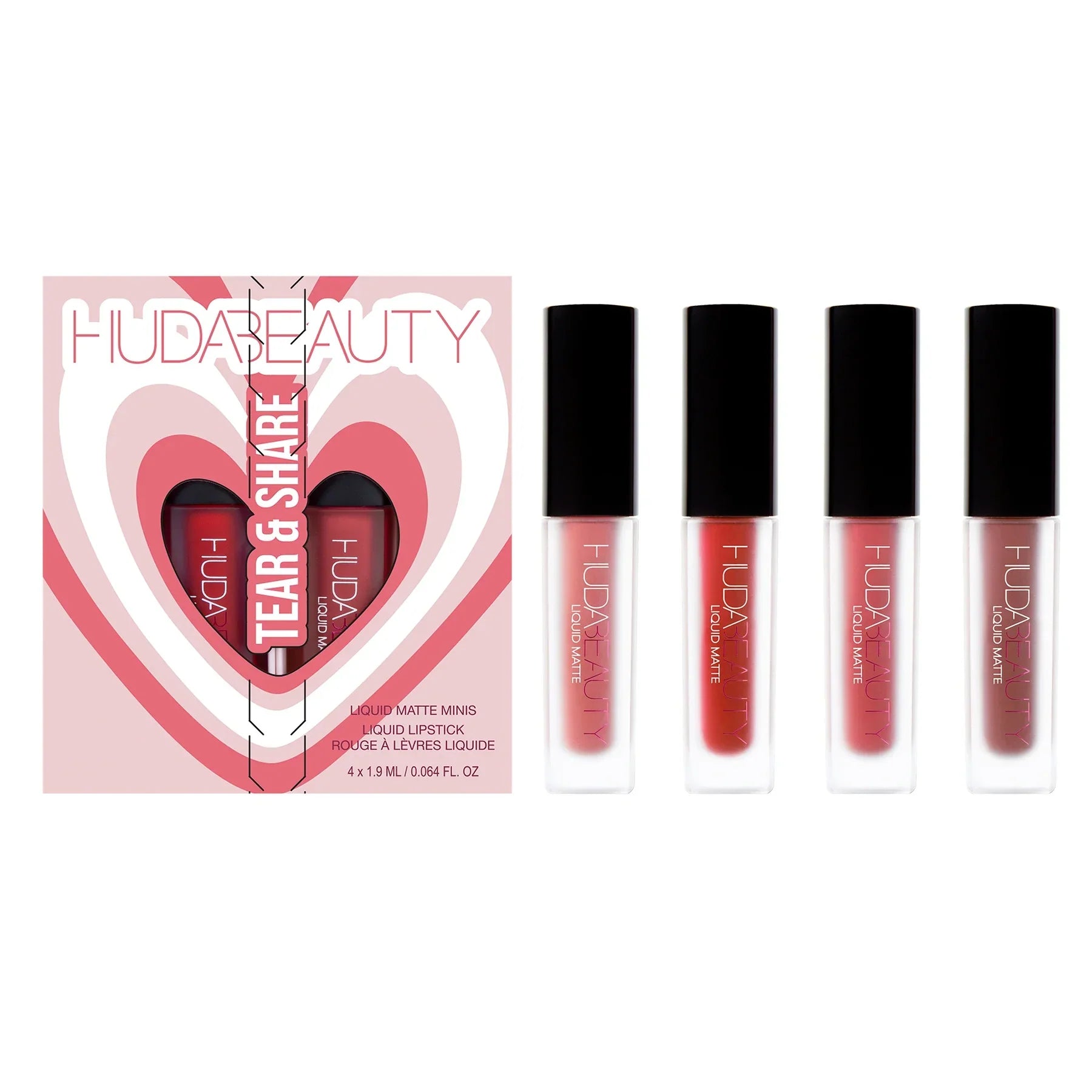 Huda Beauty Tear and Share Liquid Matte Minis Lipstick