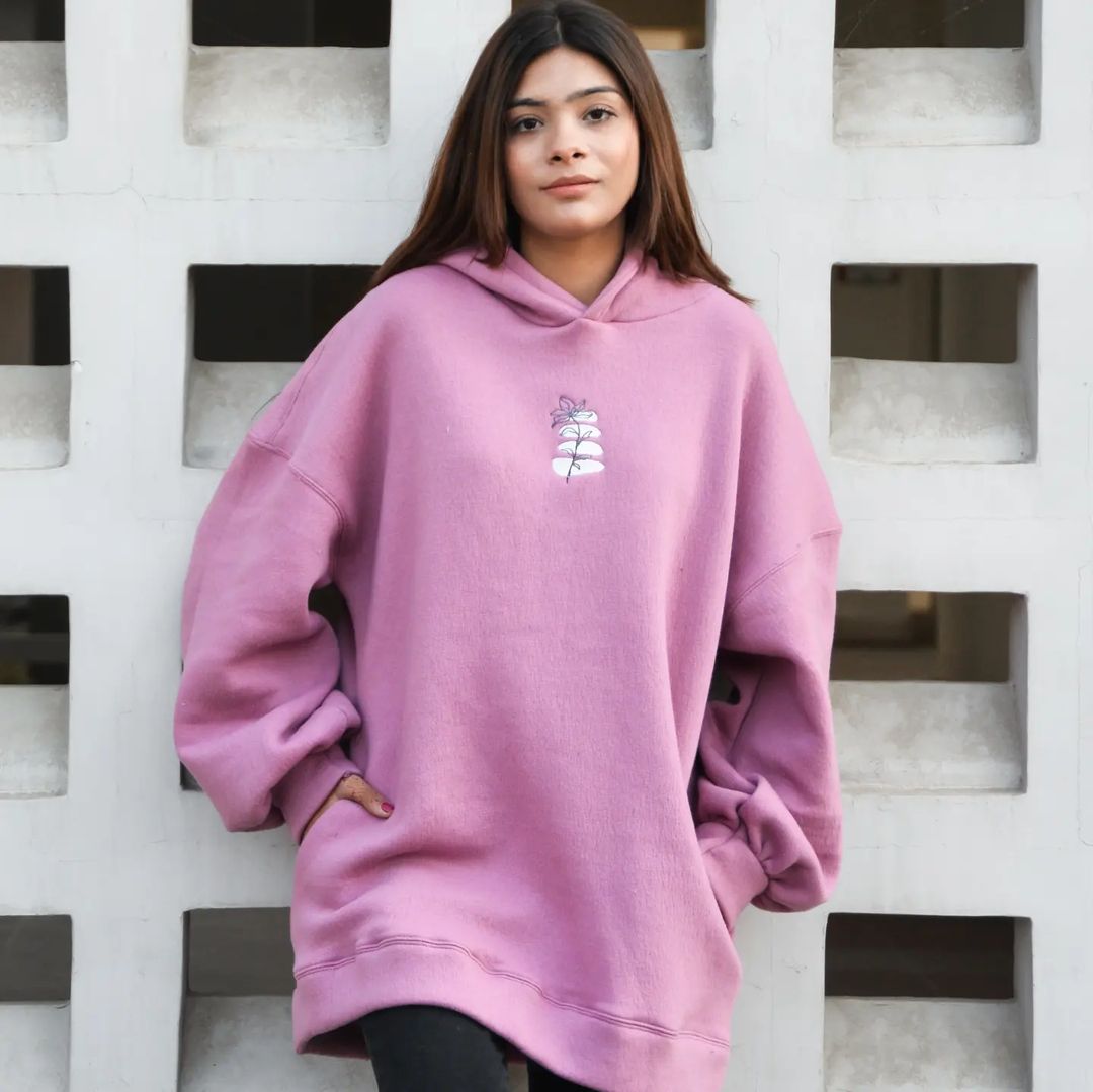 Pink blush hoodie Outlet