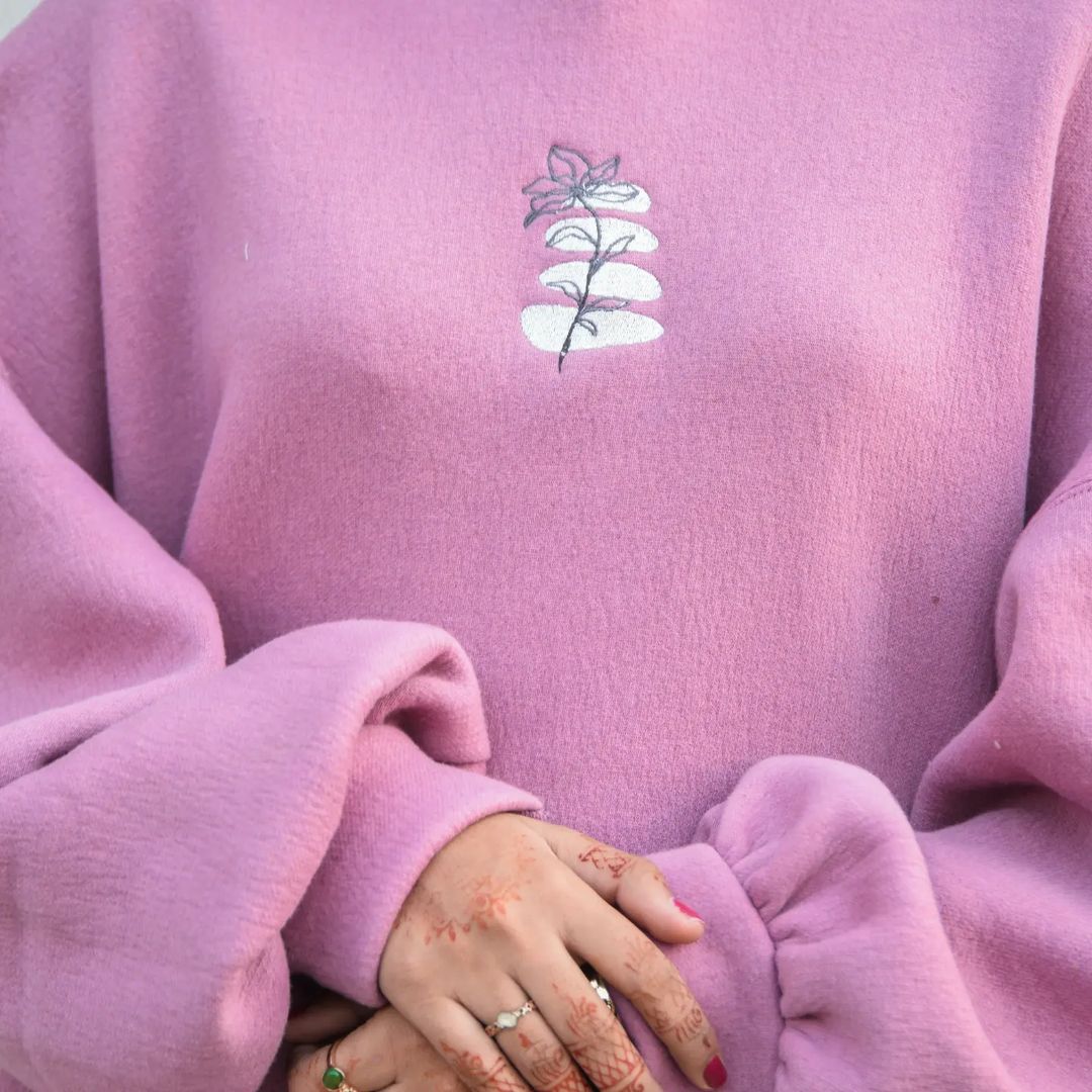 Blush Pink Oversized hoodie