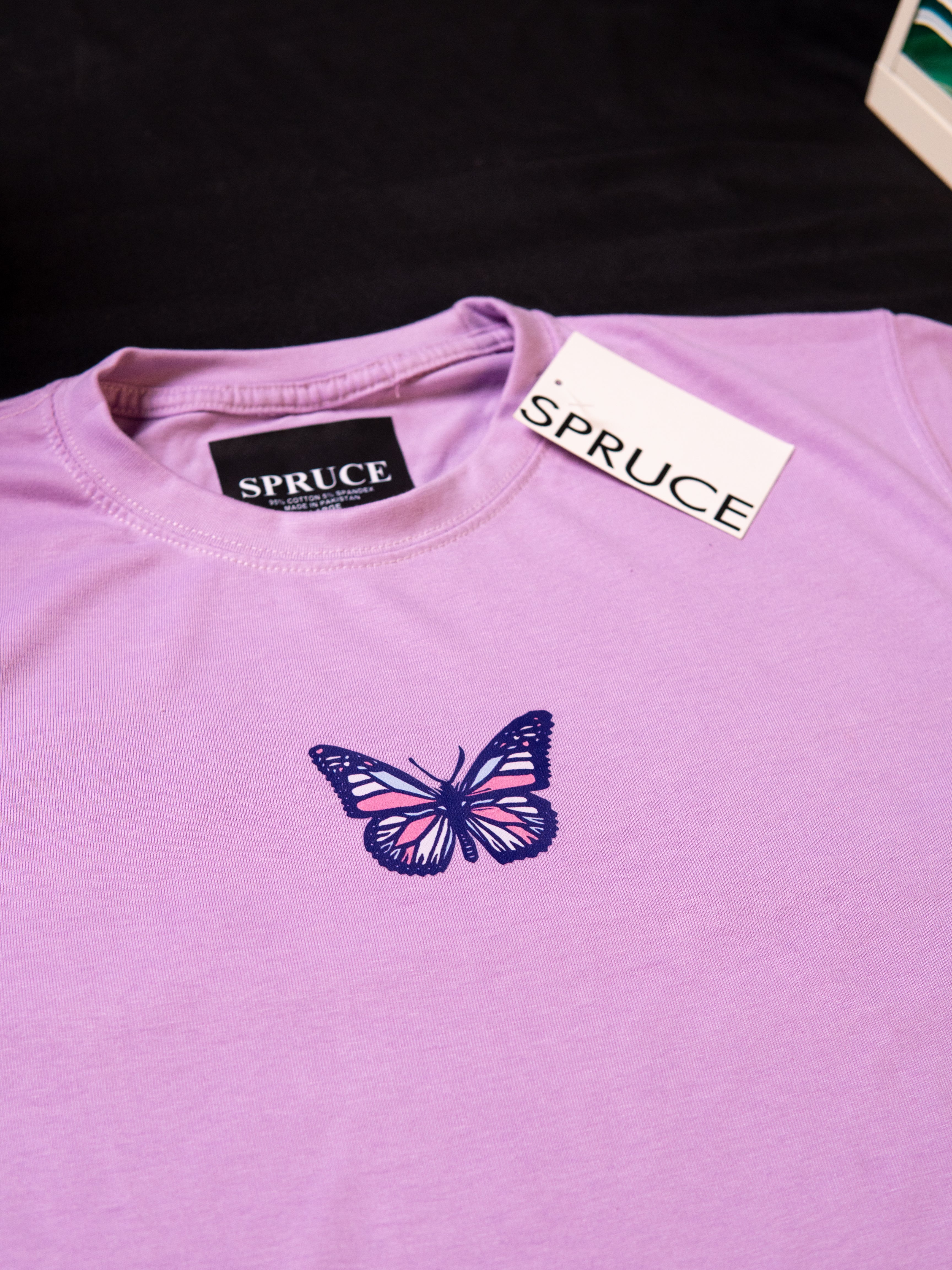 Lilac Butterfly Tee